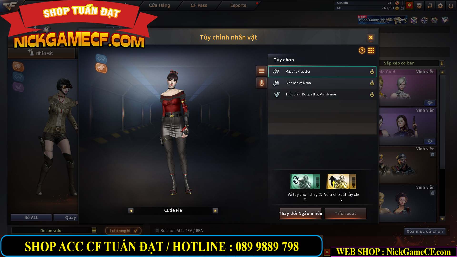 MÃ CF15020 - GIÁ : 5999K - CHIẾN FULL ZOM ĐẸP LUÔN