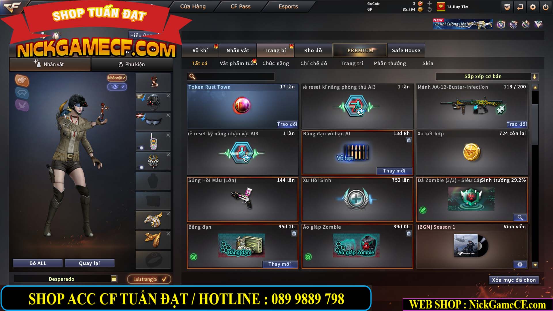 MÃ CF15020 - GIÁ : 5999K - CHIẾN FULL ZOM ĐẸP LUÔN