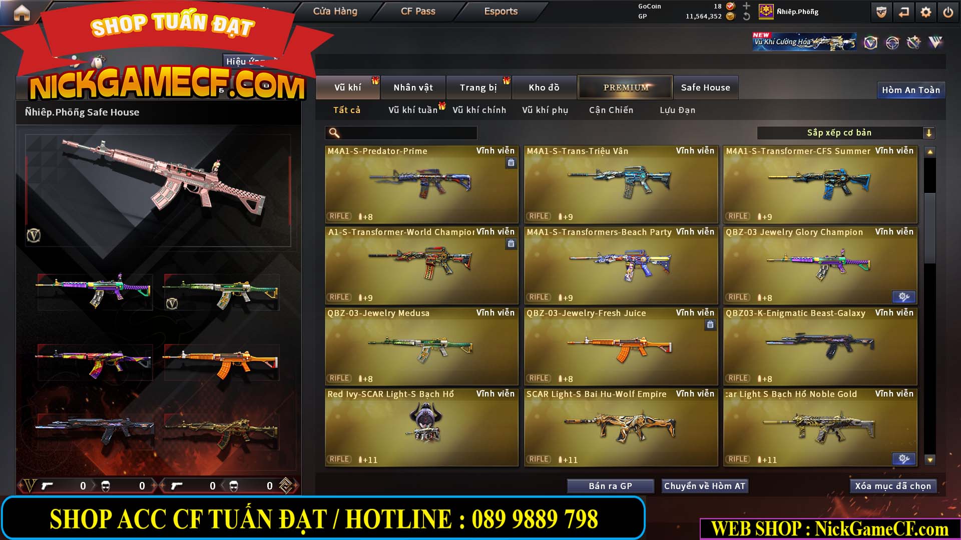 MÃ CF15179 - GIÁ : 15M5 - SIÊU PHẨM VIP 8 - FULL C4