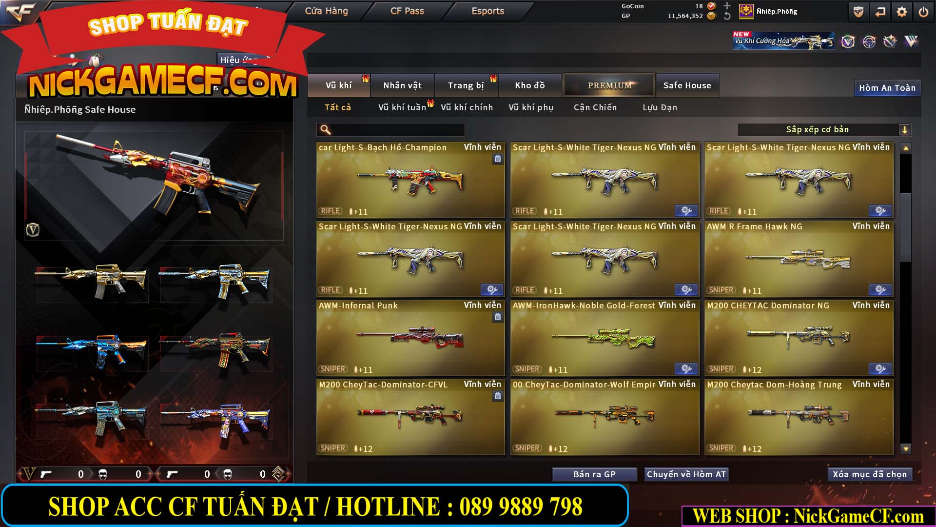 MÃ CF15179 - GIÁ : 15M5 - SIÊU PHẨM VIP 8 - FULL C4