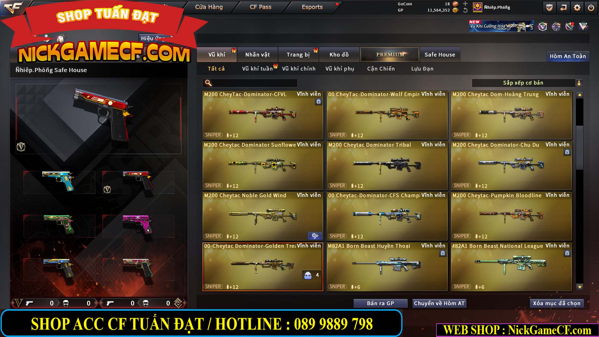 MÃ CF15179 - GIÁ : 15M5 - SIÊU PHẨM VIP 8 - FULL C4