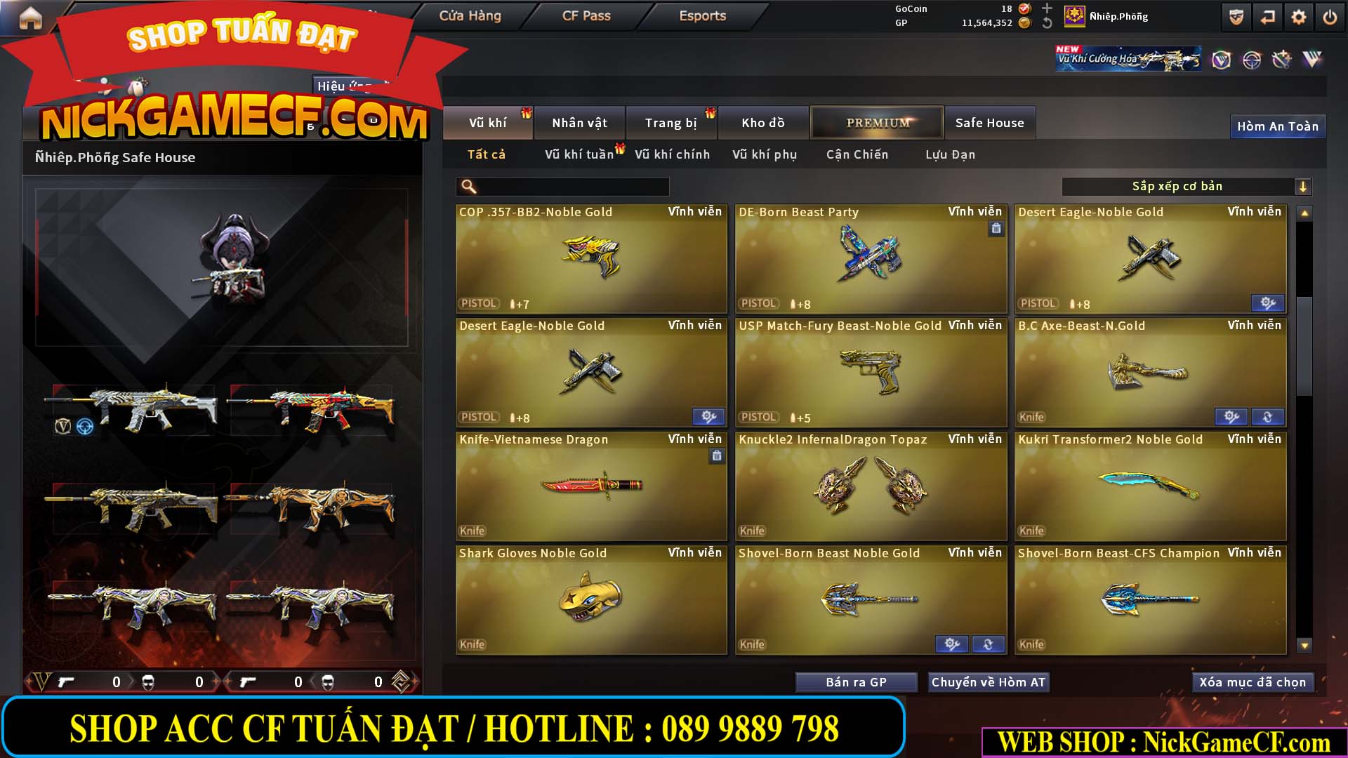 MÃ CF15179 - GIÁ : 15M5 - SIÊU PHẨM VIP 8 - FULL C4