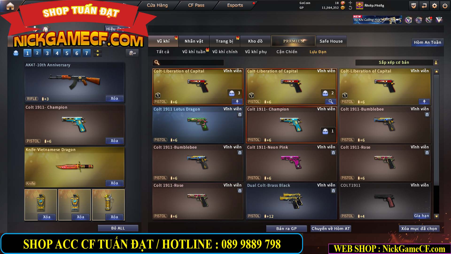 MÃ CF15179 - GIÁ : 15M5 - SIÊU PHẨM VIP 8 - FULL C4