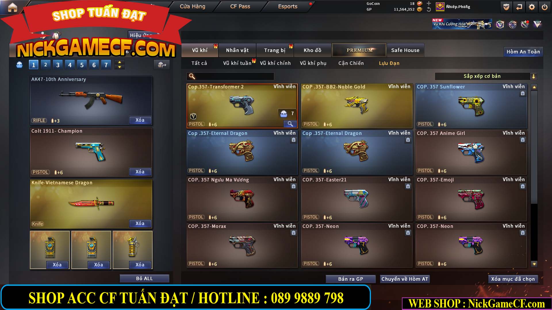 MÃ CF15179 - GIÁ : 15M5 - SIÊU PHẨM VIP 8 - FULL C4