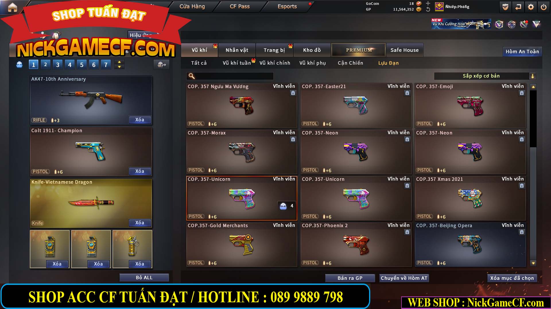 MÃ CF15179 - GIÁ : 15M5 - SIÊU PHẨM VIP 8 - FULL C4