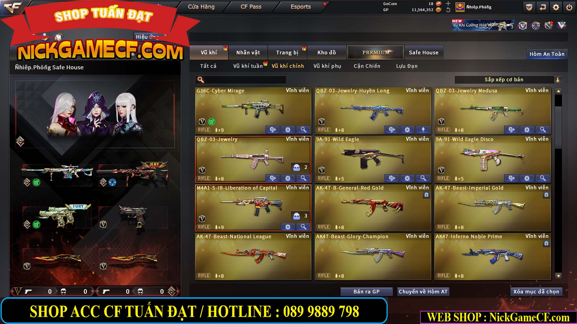 MÃ CF15179 - GIÁ : 15M5 - SIÊU PHẨM VIP 8 - FULL C4