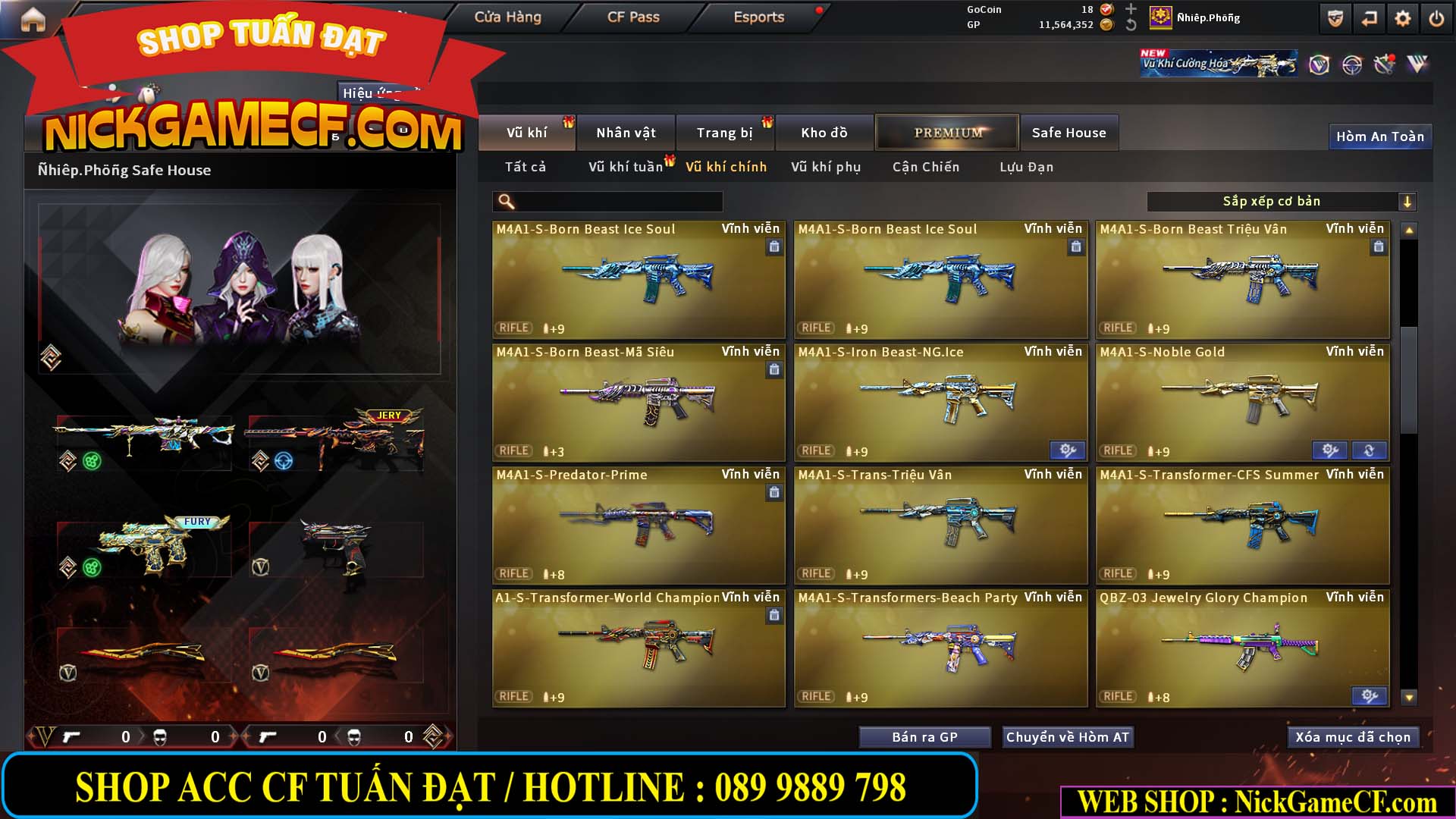 MÃ CF15179 - GIÁ : 15M5 - SIÊU PHẨM VIP 8 - FULL C4