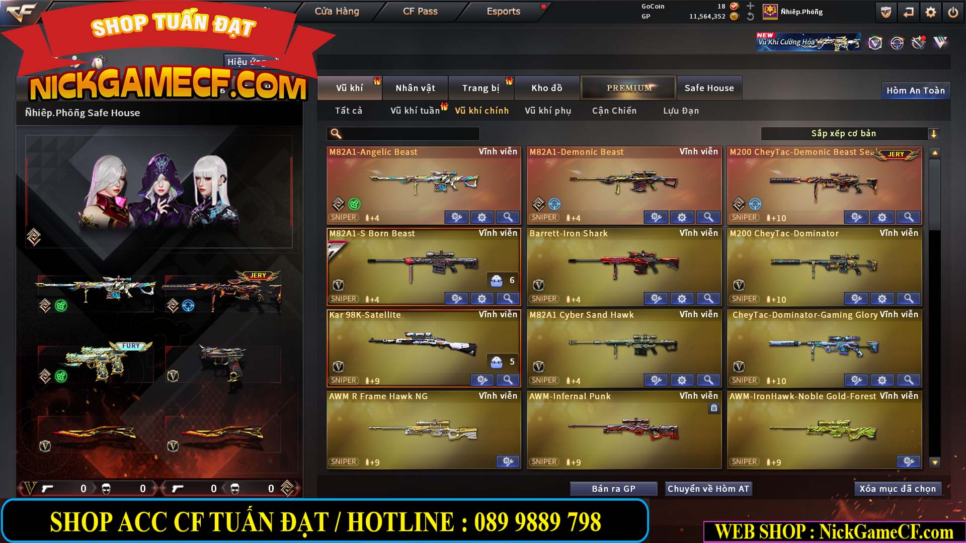 MÃ CF15179 - GIÁ : 15M5 - SIÊU PHẨM VIP 8 - FULL C4