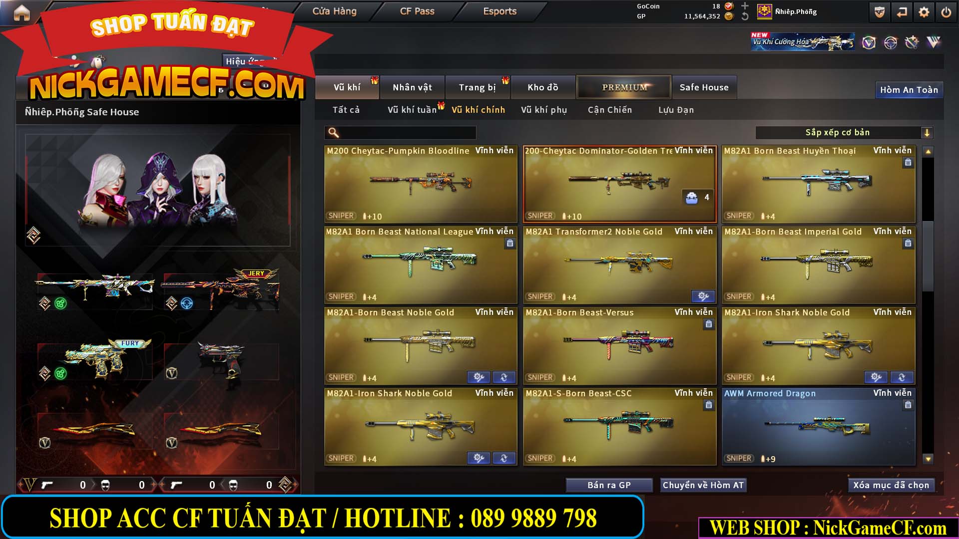 MÃ CF15179 - GIÁ : 15M5 - SIÊU PHẨM VIP 8 - FULL C4