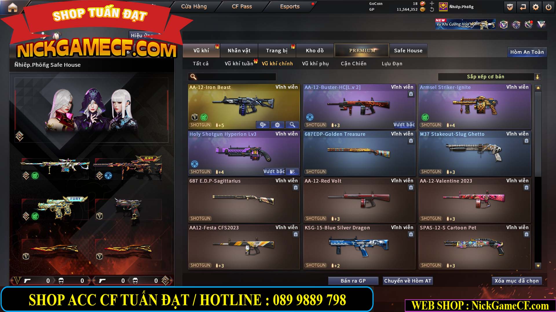 MÃ CF15179 - GIÁ : 15M5 - SIÊU PHẨM VIP 8 - FULL C4