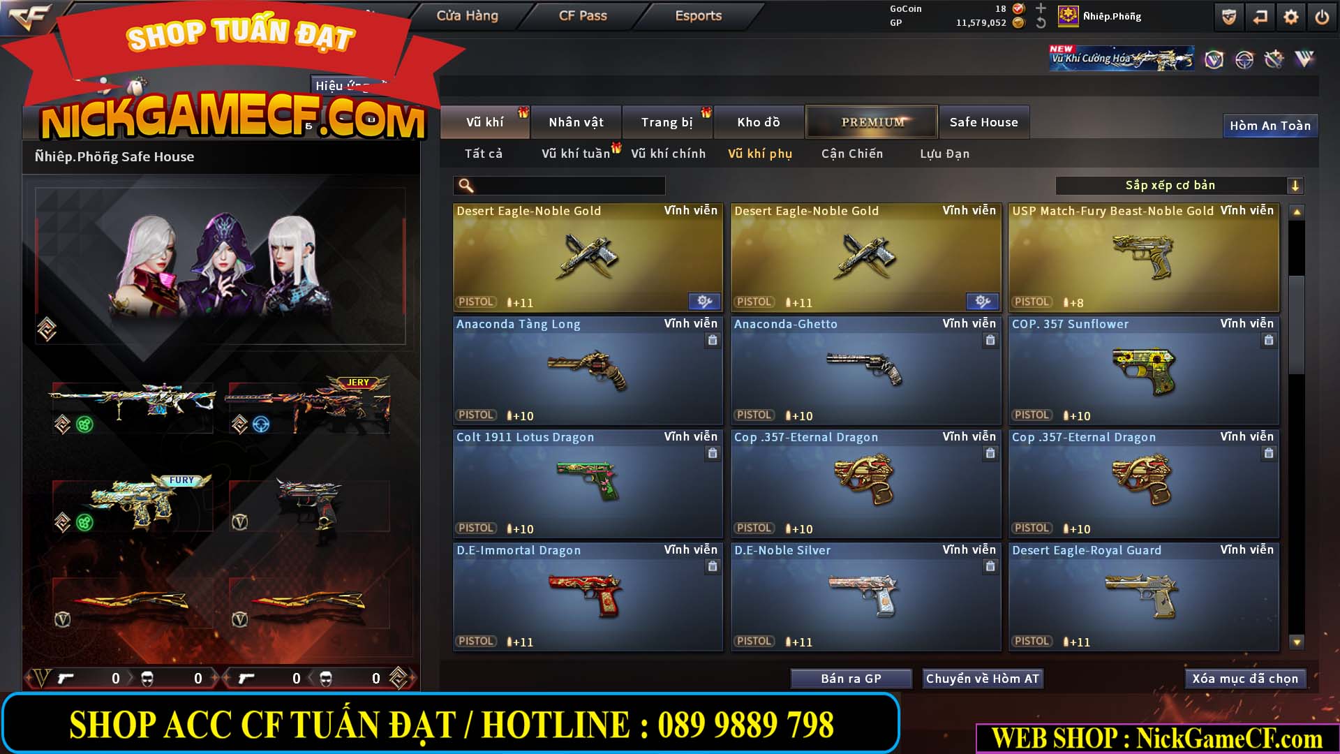 MÃ CF15179 - GIÁ : 15M5 - SIÊU PHẨM VIP 8 - FULL C4