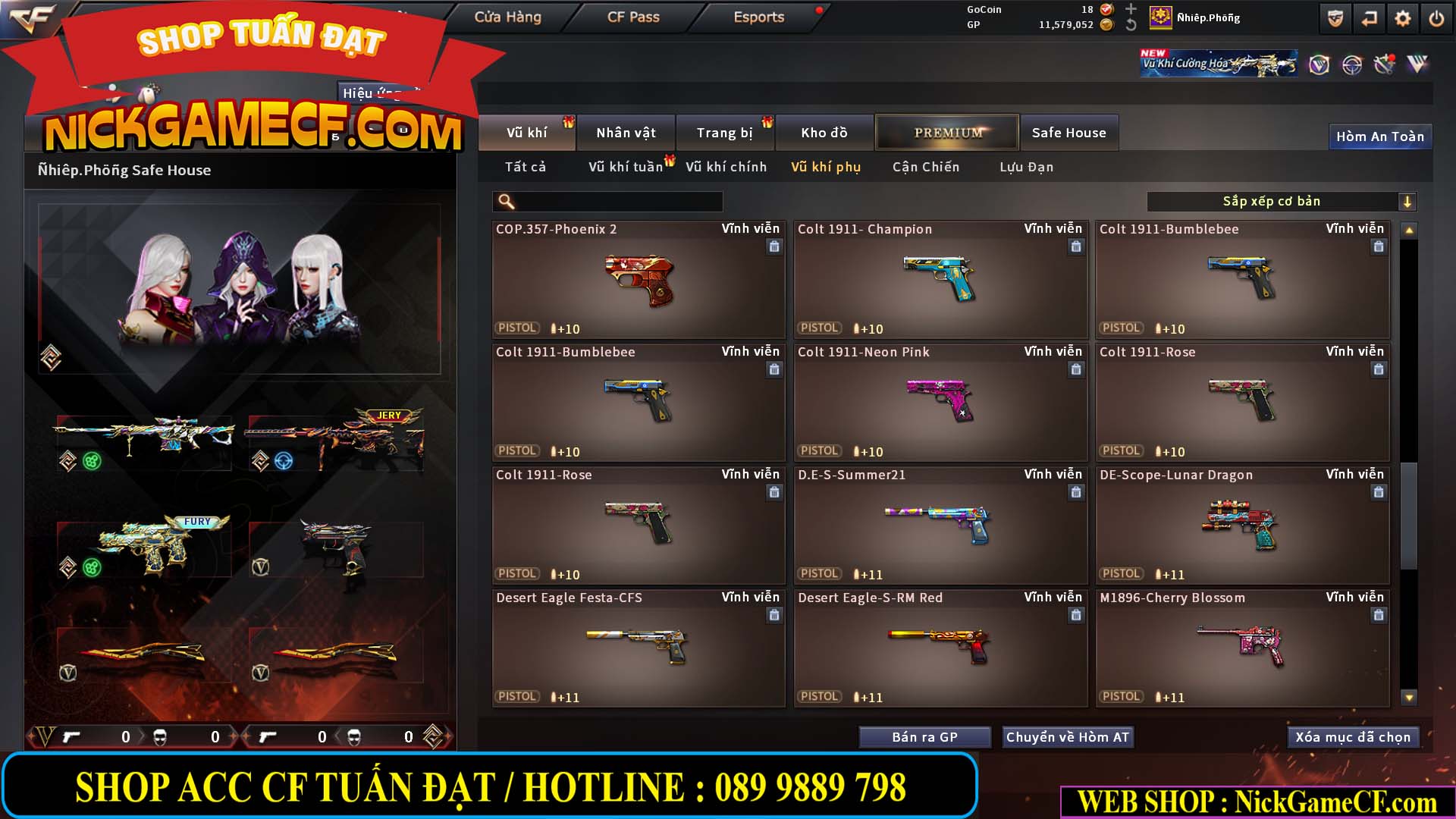 MÃ CF15179 - GIÁ : 15M5 - SIÊU PHẨM VIP 8 - FULL C4