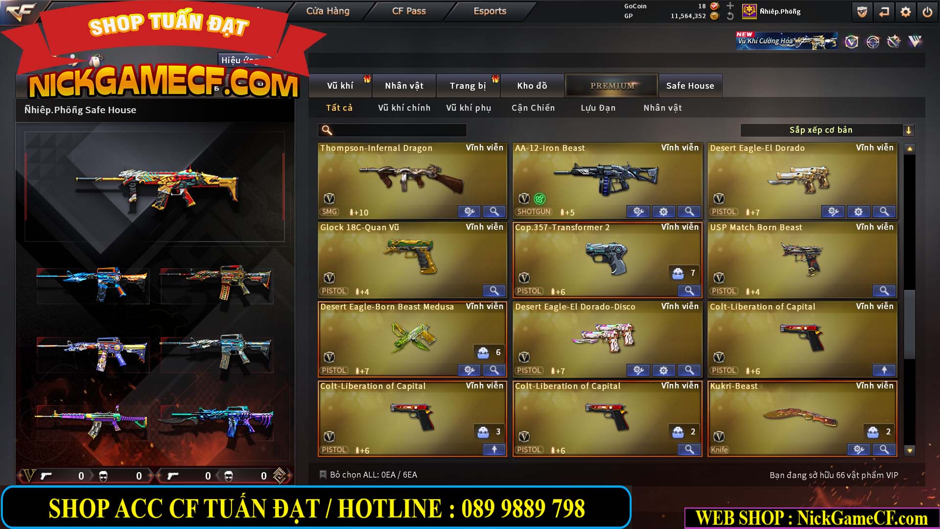 MÃ CF15179 - GIÁ : 15M5 - SIÊU PHẨM VIP 8 - FULL C4