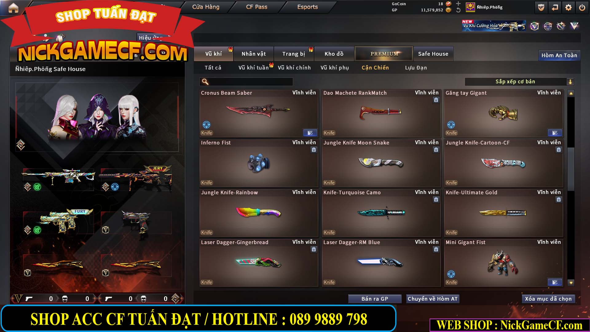 MÃ CF15179 - GIÁ : 15M5 - SIÊU PHẨM VIP 8 - FULL C4