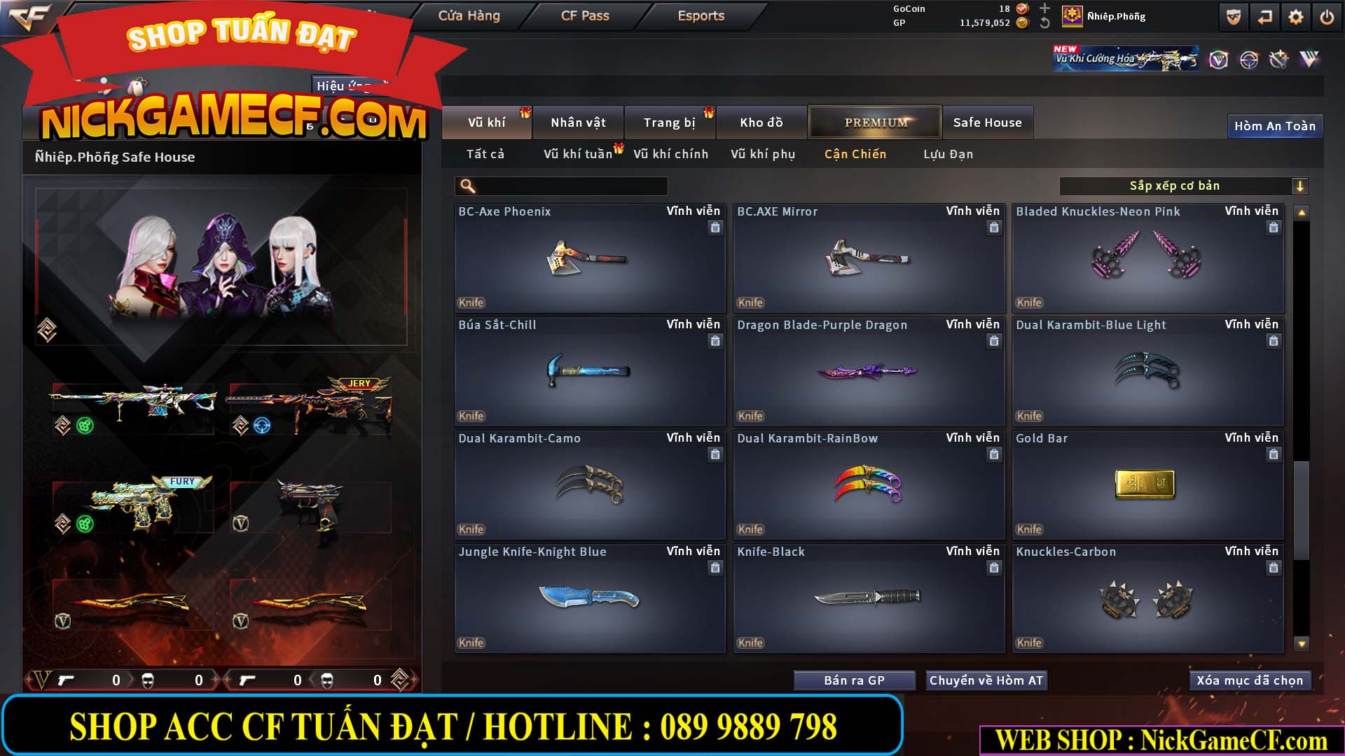 MÃ CF15179 - GIÁ : 15M5 - SIÊU PHẨM VIP 8 - FULL C4