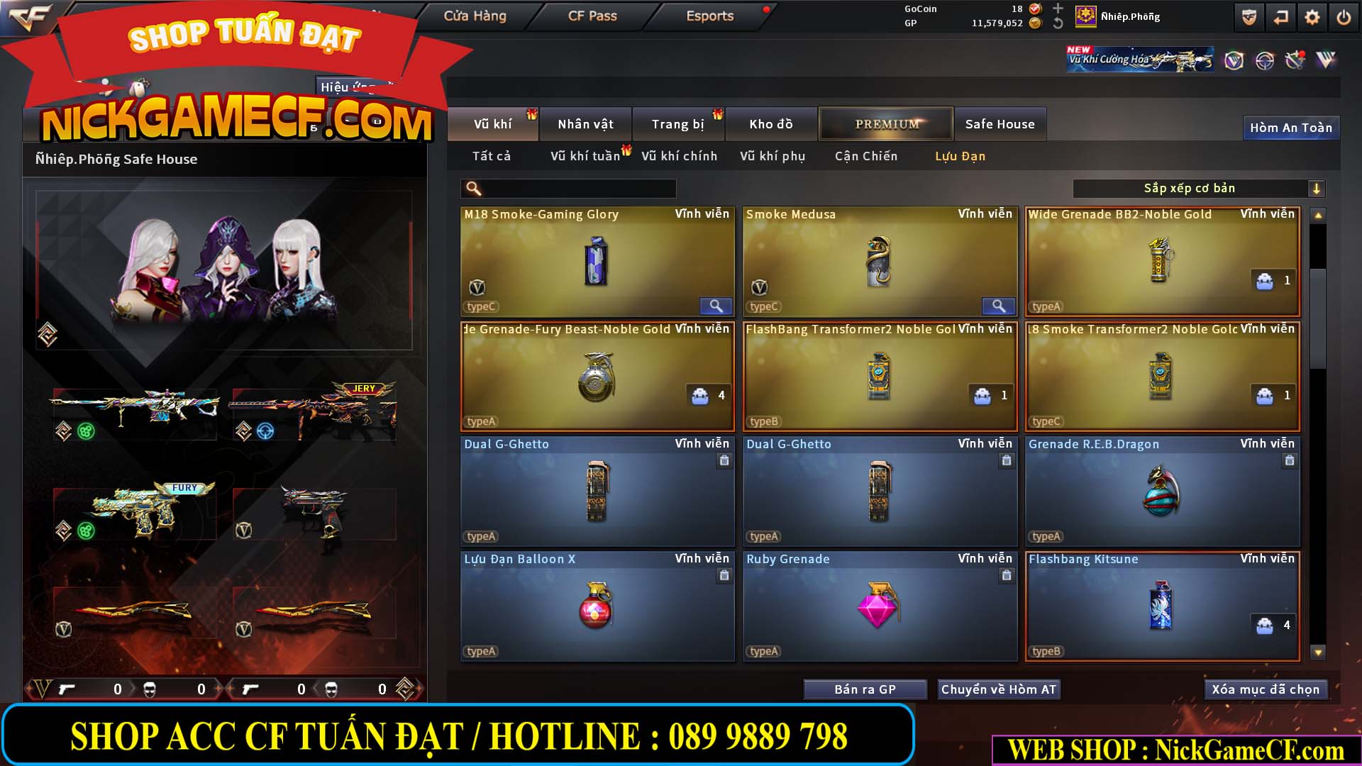 MÃ CF15179 - GIÁ : 15M5 - SIÊU PHẨM VIP 8 - FULL C4