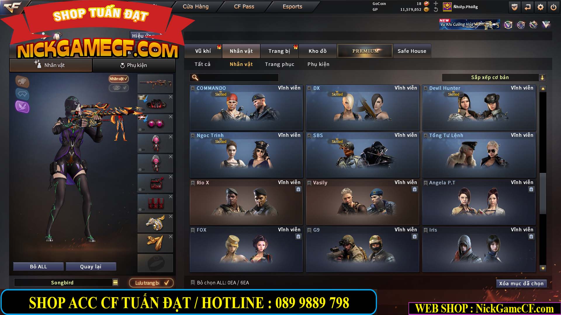 MÃ CF15179 - GIÁ : 15M5 - SIÊU PHẨM VIP 8 - FULL C4