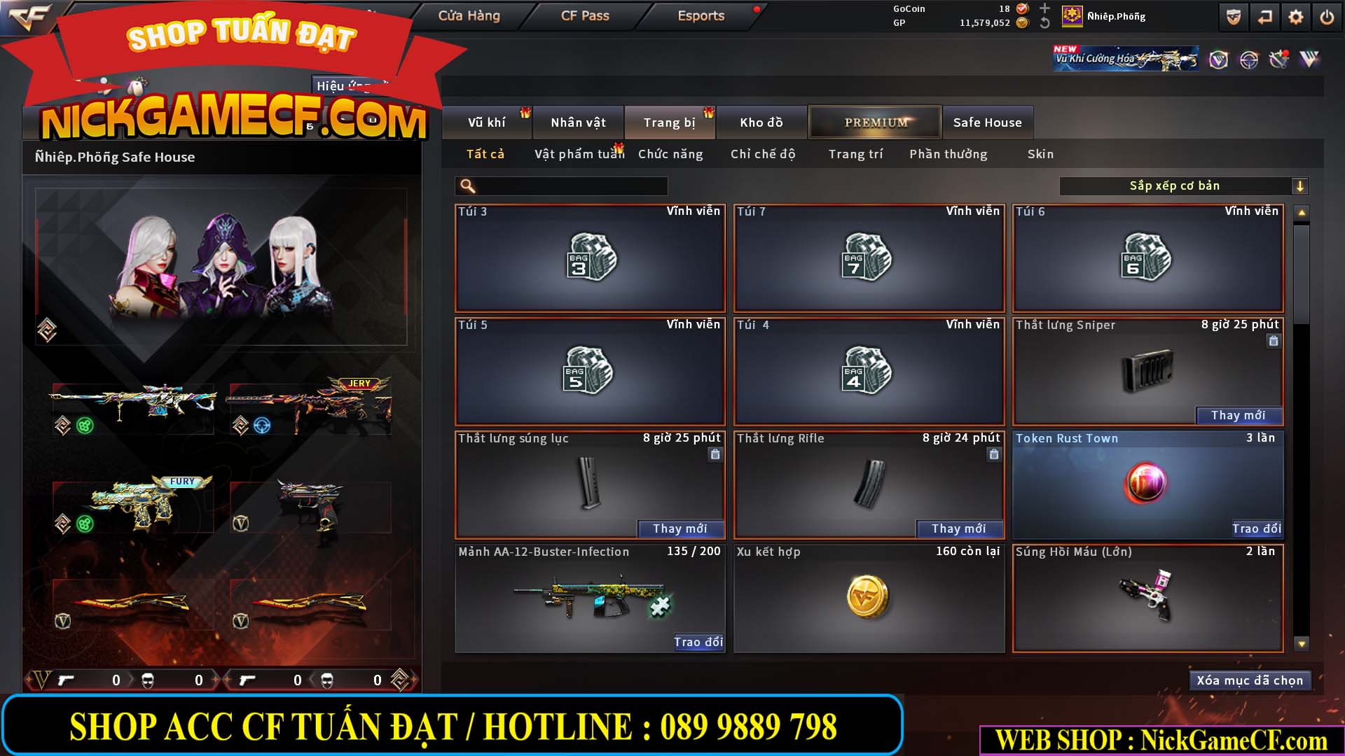 MÃ CF15179 - GIÁ : 15M5 - SIÊU PHẨM VIP 8 - FULL C4