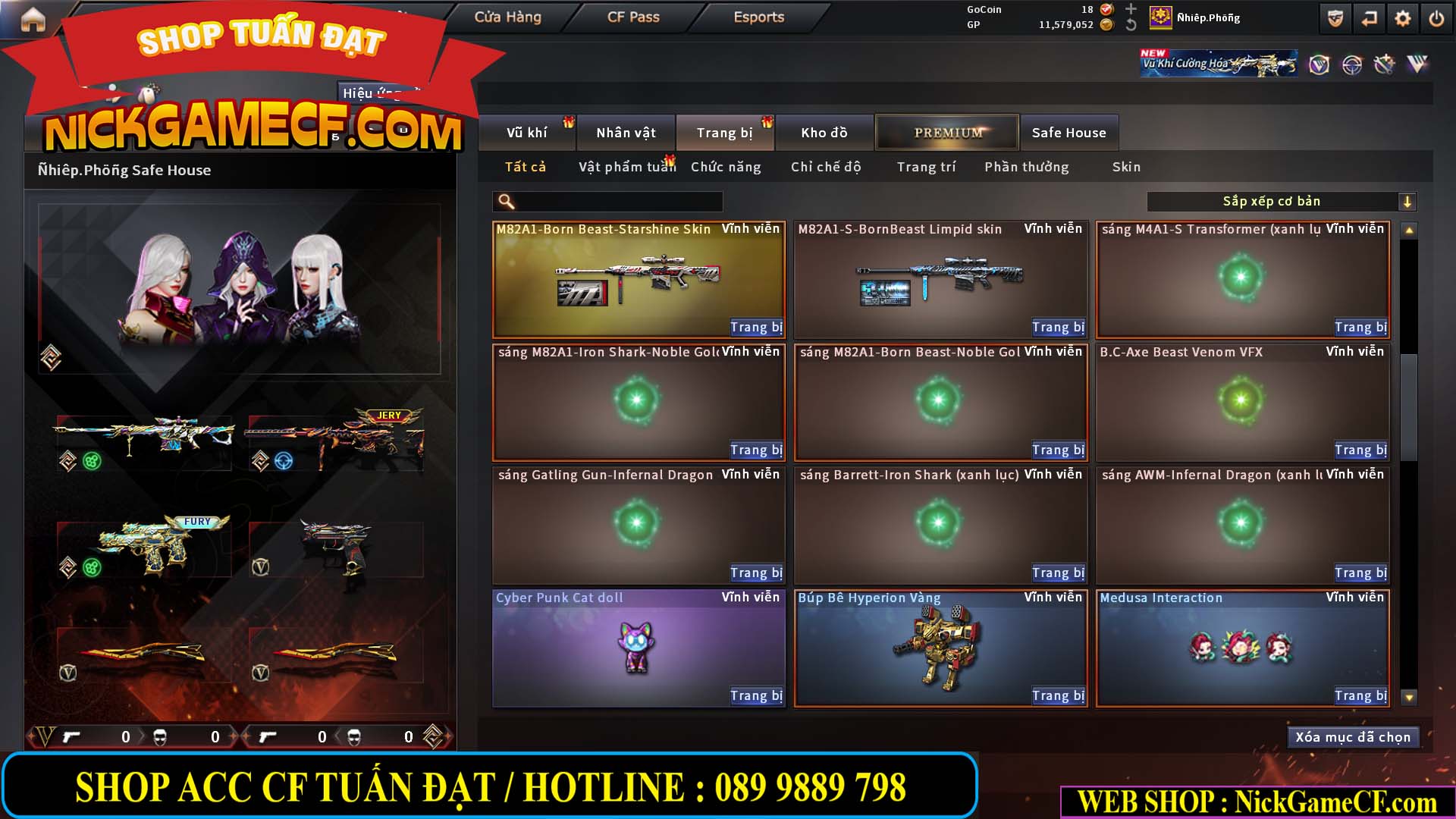 MÃ CF15179 - GIÁ : 15M5 - SIÊU PHẨM VIP 8 - FULL C4