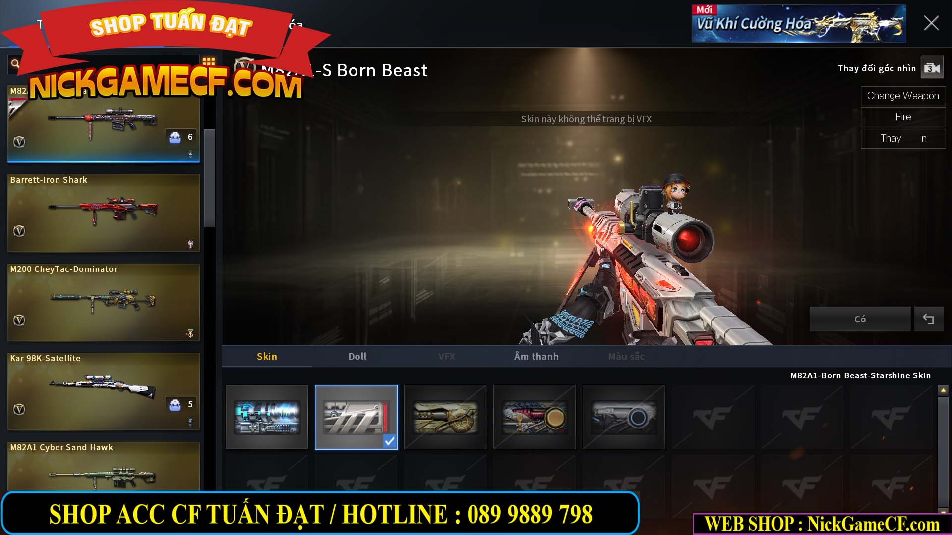 MÃ CF15179 - GIÁ : 15M5 - SIÊU PHẨM VIP 8 - FULL C4