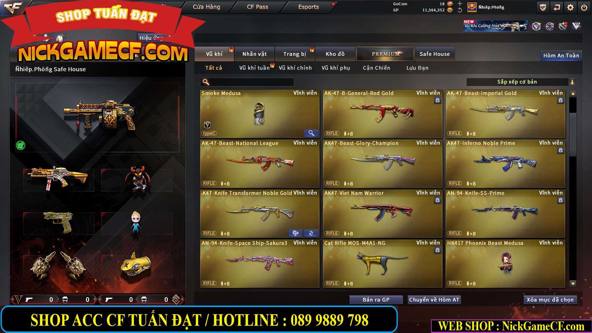 MÃ CF15179 - GIÁ : 15M5 - SIÊU PHẨM VIP 8 - FULL C4