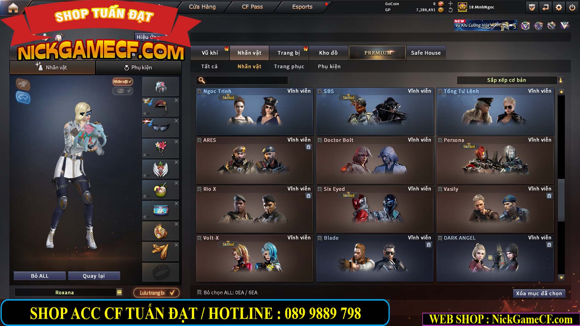 MÃ CF15182 - GIÁ : 6M5 - CHIẾN FULL ZOM + C4 - 55 VIP - VIP6