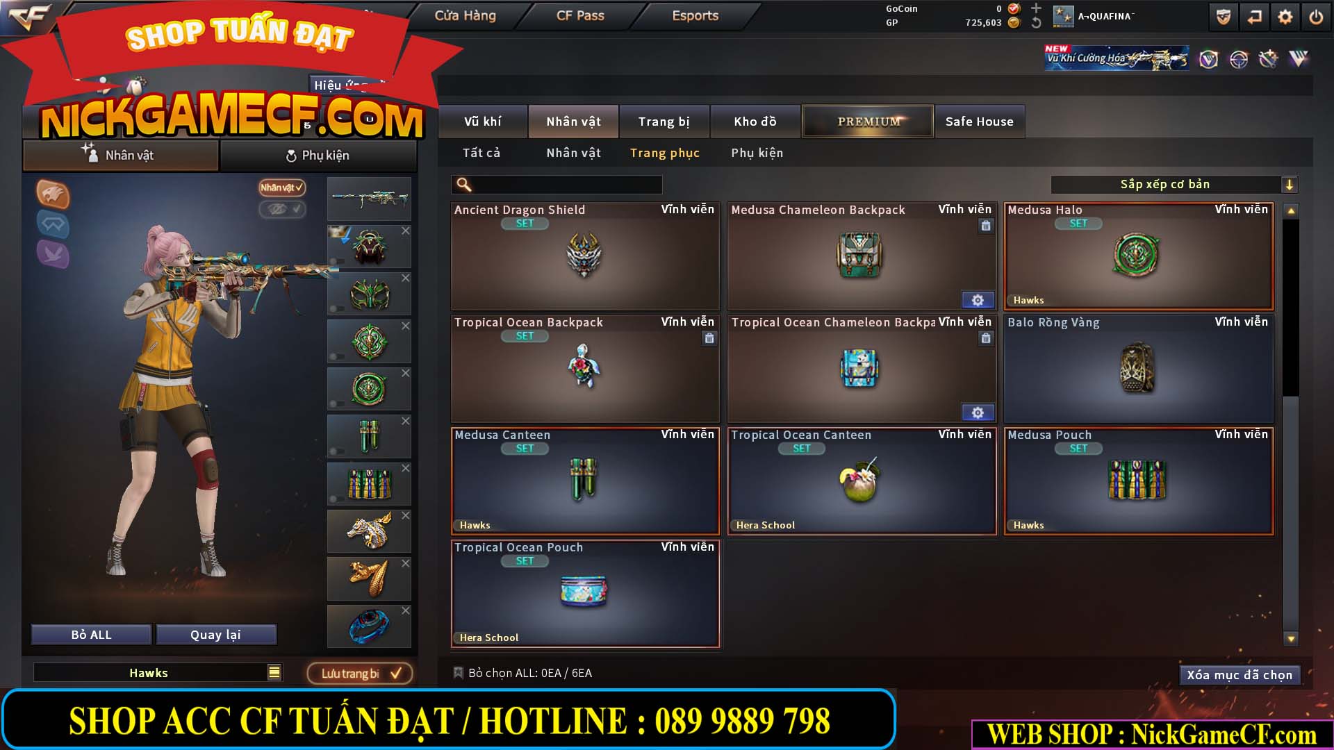 MÃ CF15217 - GIÁ : 3250K - CHIẾN C4 SNIP SIÊU XINH - 18 VIP - VIP4