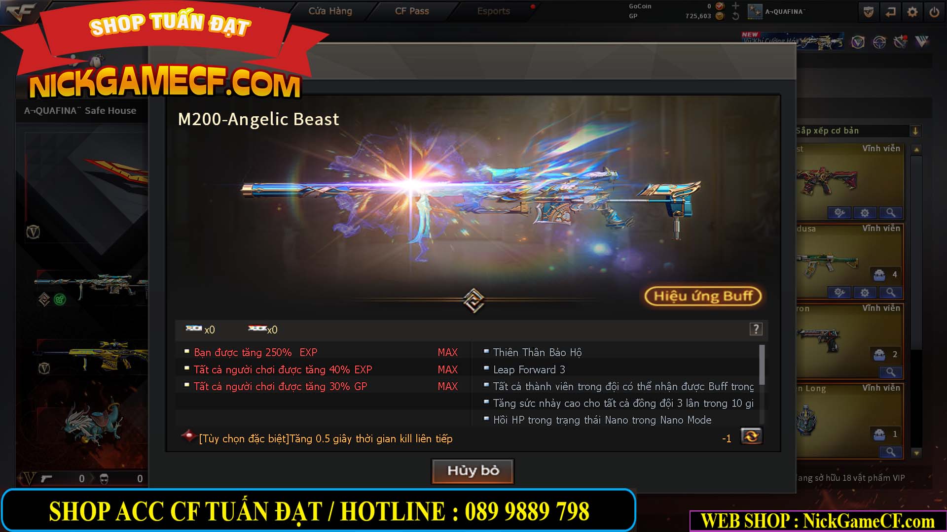 MÃ CF15217 - GIÁ : 3250K - CHIẾN C4 SNIP SIÊU XINH - 18 VIP - VIP4