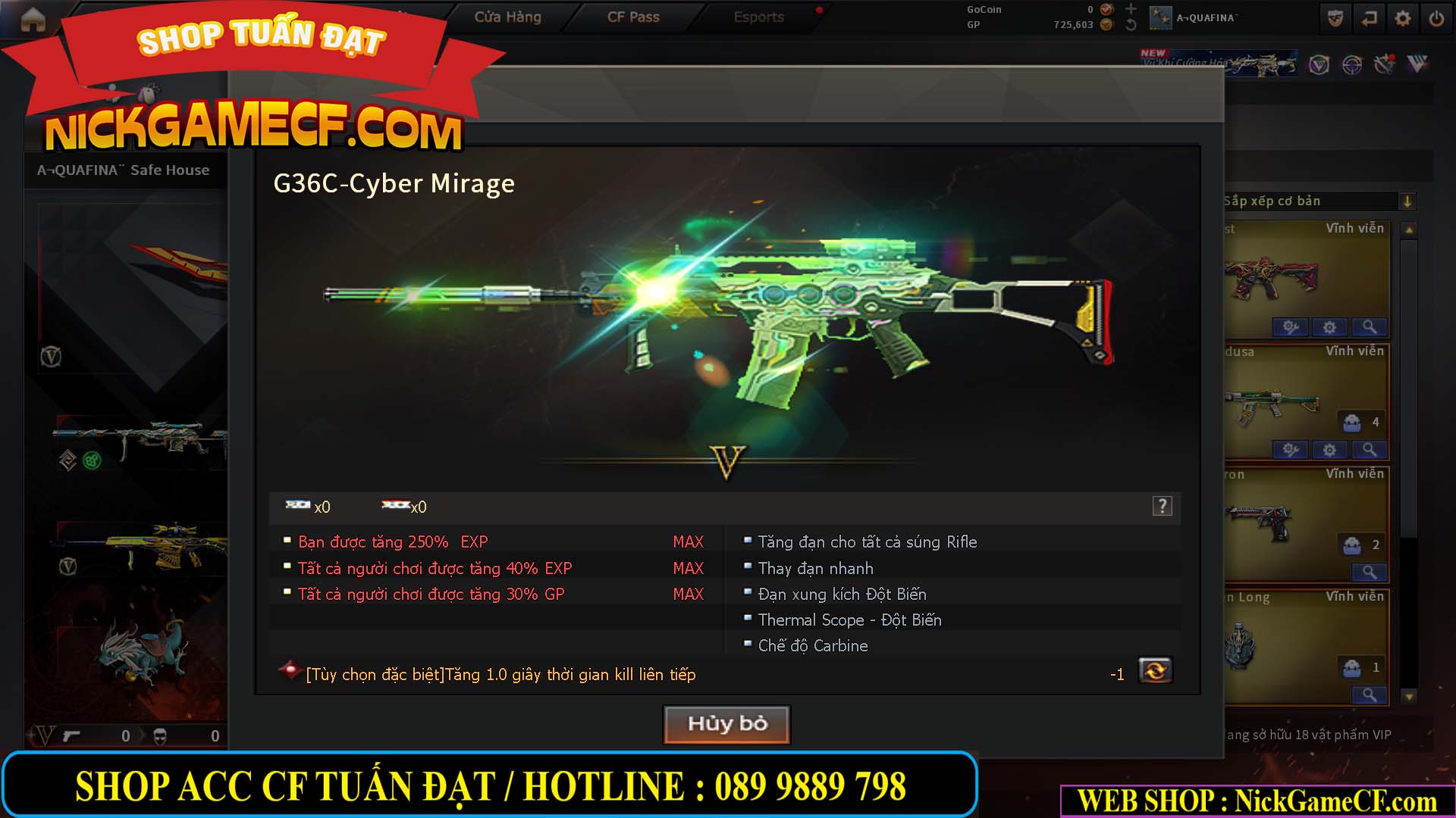 MÃ CF15217 - GIÁ : 3250K - CHIẾN C4 SNIP SIÊU XINH - 18 VIP - VIP4