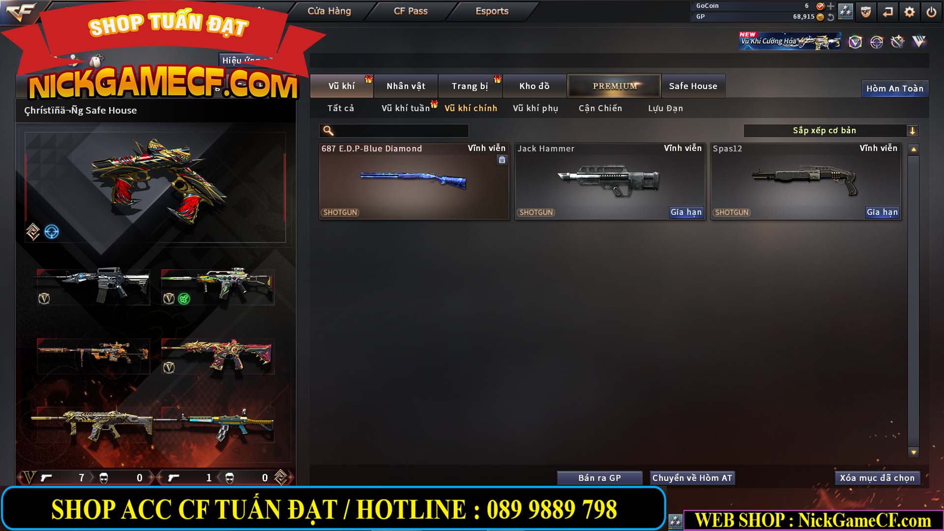 MÃ CF15220 - GIÁ : 2350K - CHIẾN C4 SIÊU XINH - GẦN VIP5