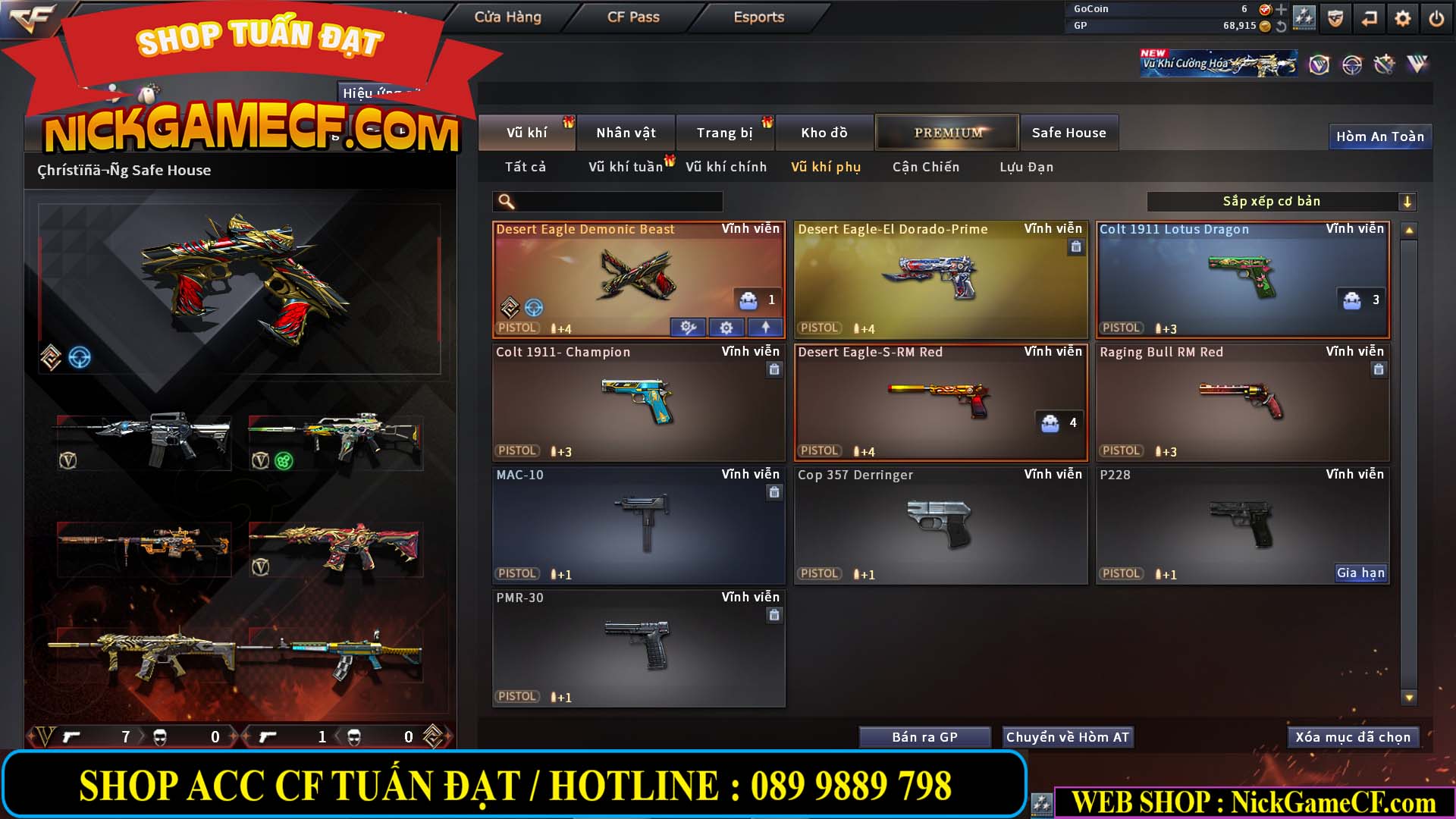 MÃ CF15220 - GIÁ : 2350K - CHIẾN C4 SIÊU XINH - GẦN VIP5