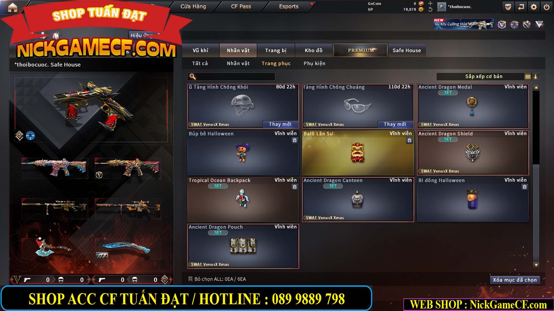 MÃ CF15220 - GIÁ : 2350K - CHIẾN C4 SIÊU XINH - GẦN VIP5