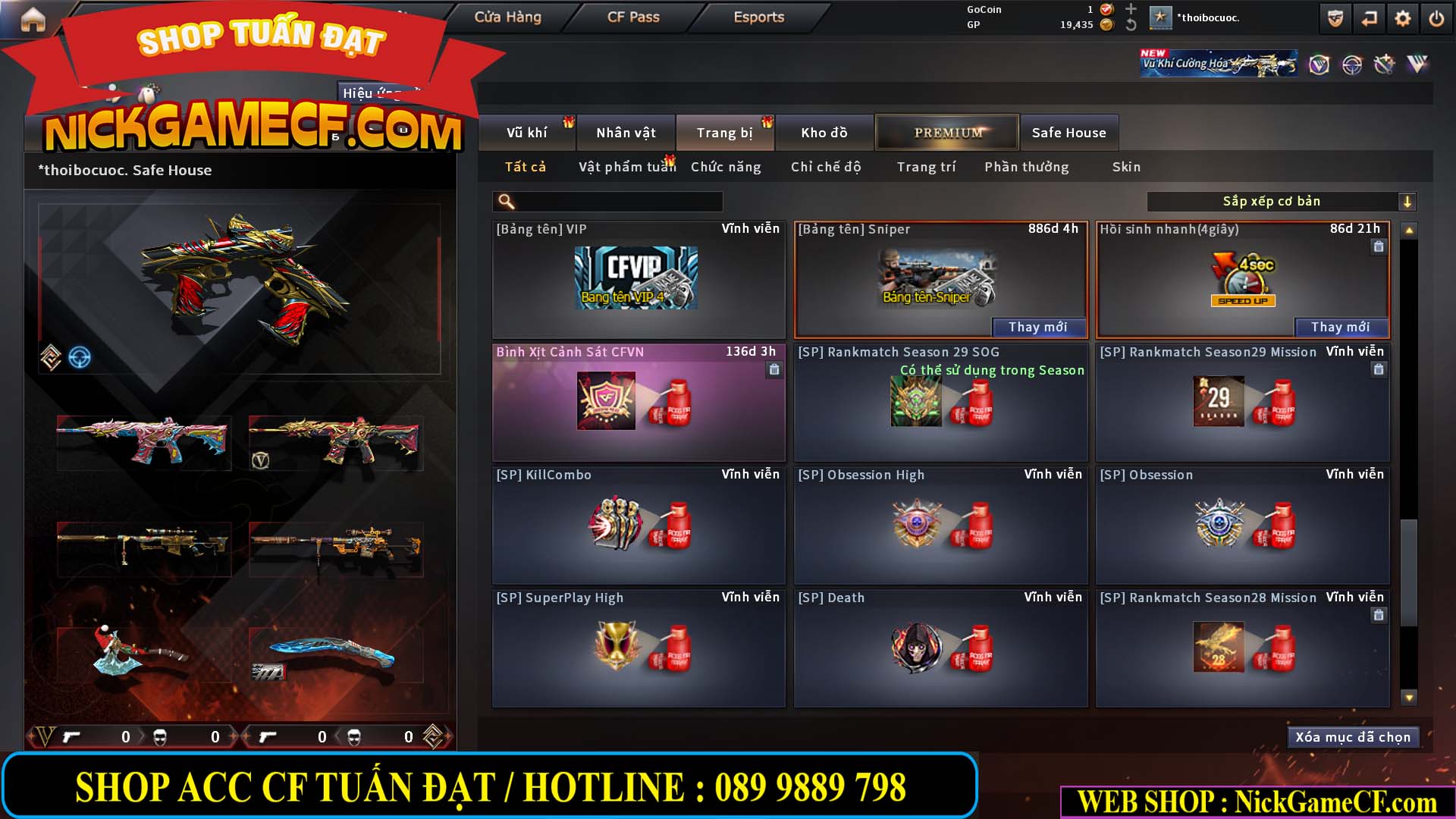 MÃ CF15220 - GIÁ : 2350K - CHIẾN C4 SIÊU XINH - GẦN VIP5