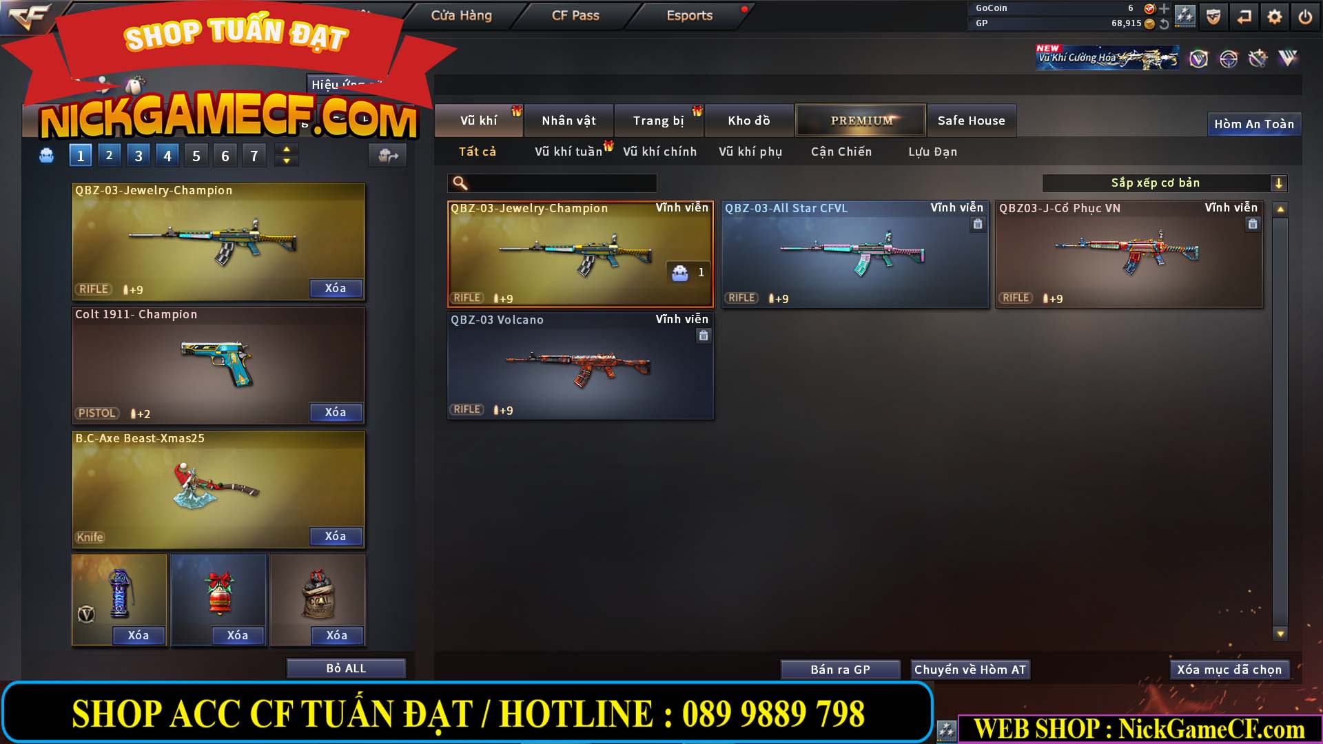 MÃ CF15220 - GIÁ : 2350K - CHIẾN C4 SIÊU XINH - GẦN VIP5