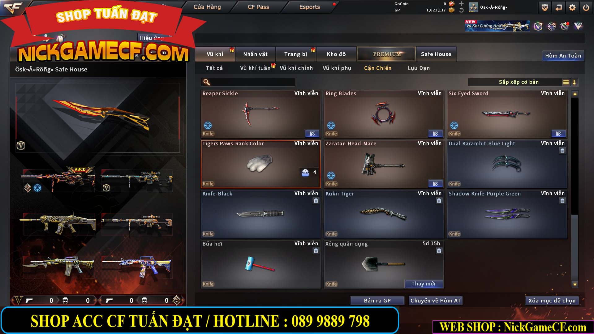 MÃ CF15235 - GIÁ : 2750K - BALISONG - M200 AQ KHẮC ẤN