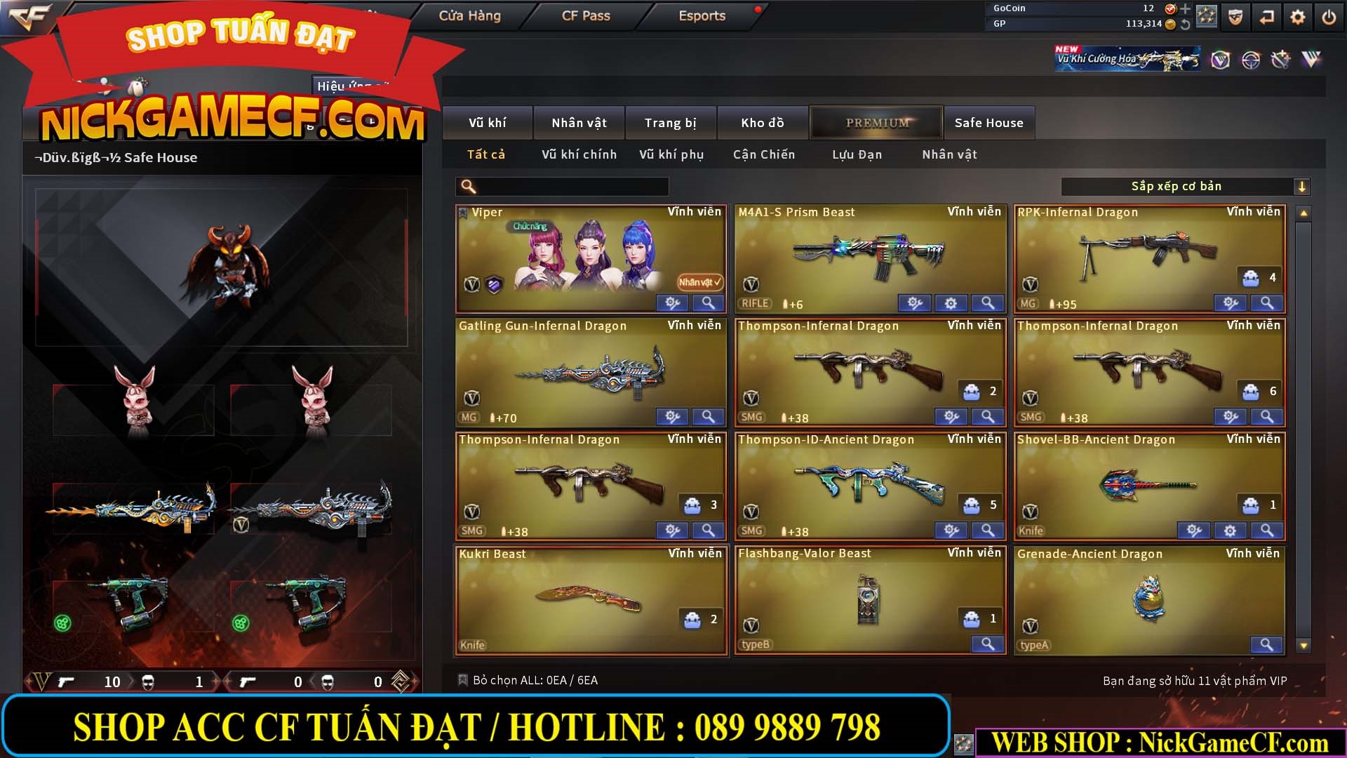 MÃ CF15237 - GIÁ : 2950K - CHIẾN ZOM NHỎ XINH - VIP4