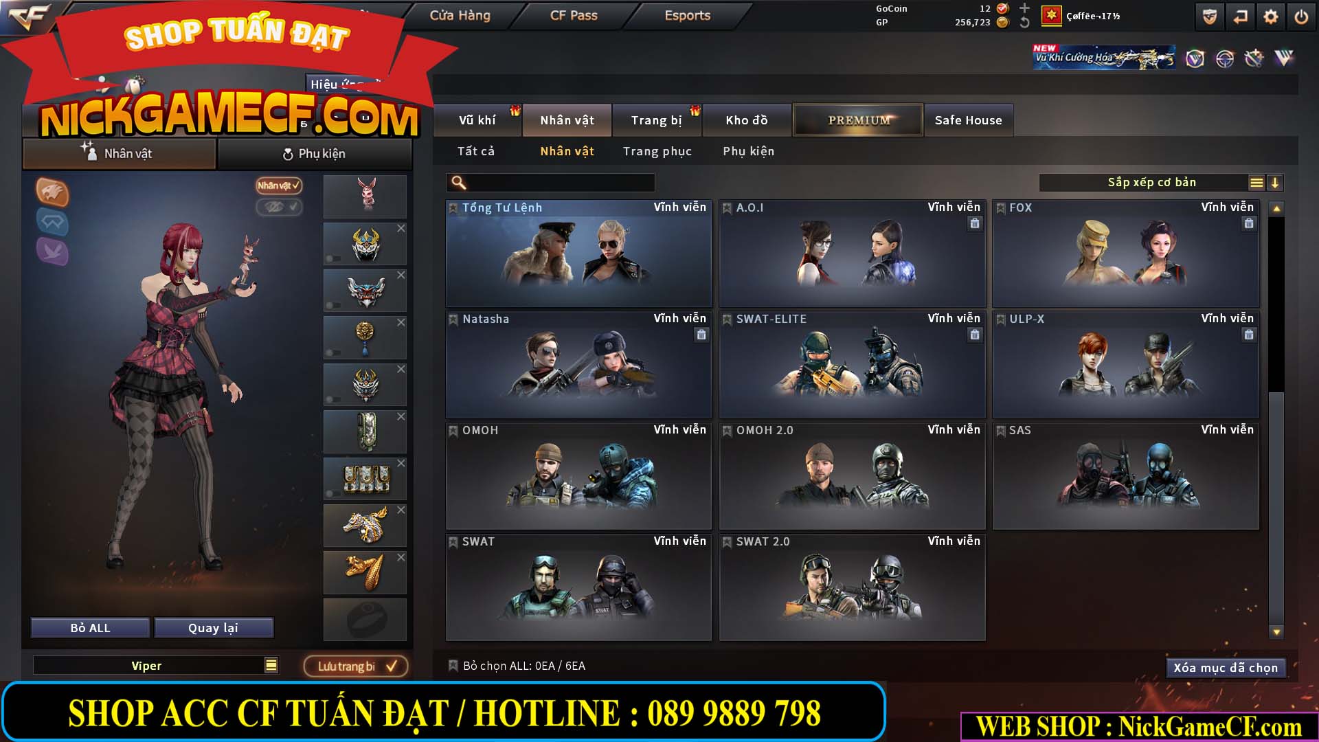 MÃ CF15237 - GIÁ : 2950K - CHIẾN ZOM NHỎ XINH - VIP4