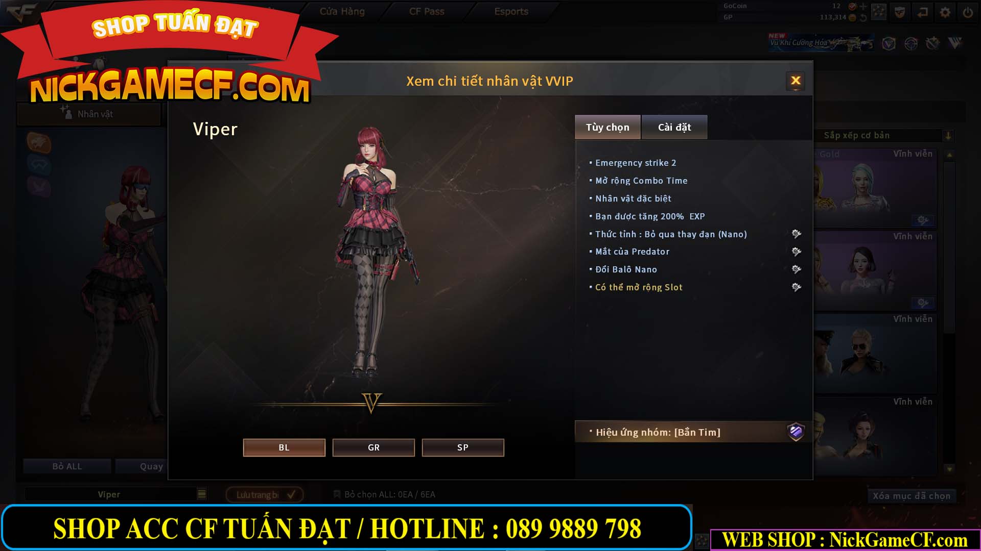 MÃ CF15237 - GIÁ : 2950K - CHIẾN ZOM NHỎ XINH - VIP4