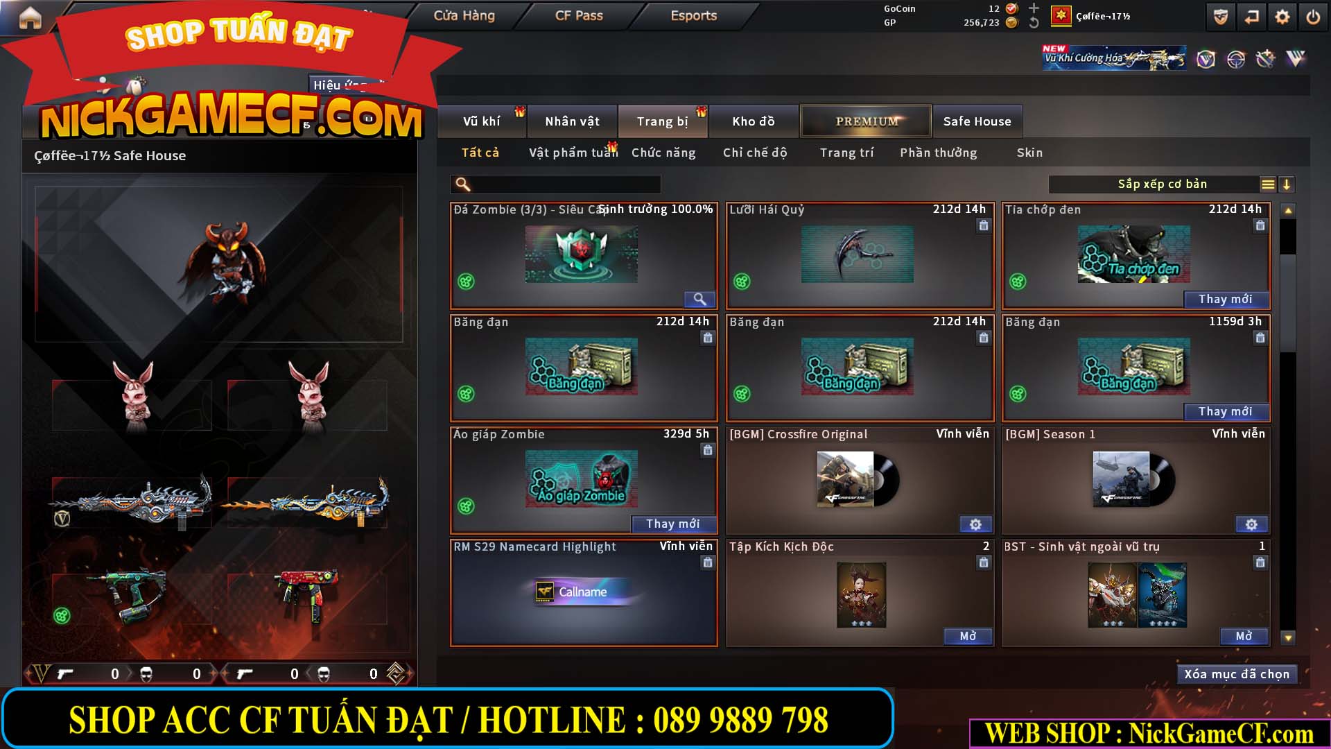 MÃ CF15237 - GIÁ : 2950K - CHIẾN ZOM NHỎ XINH - VIP4