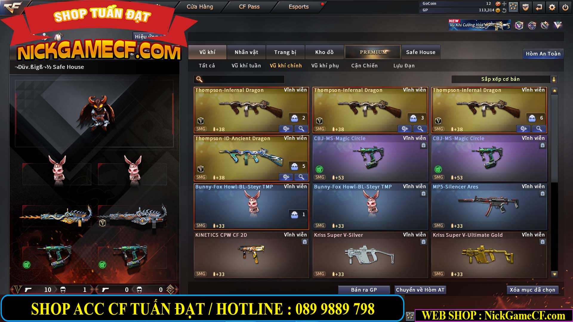 MÃ CF15237 - GIÁ : 2950K - CHIẾN ZOM NHỎ XINH - VIP4