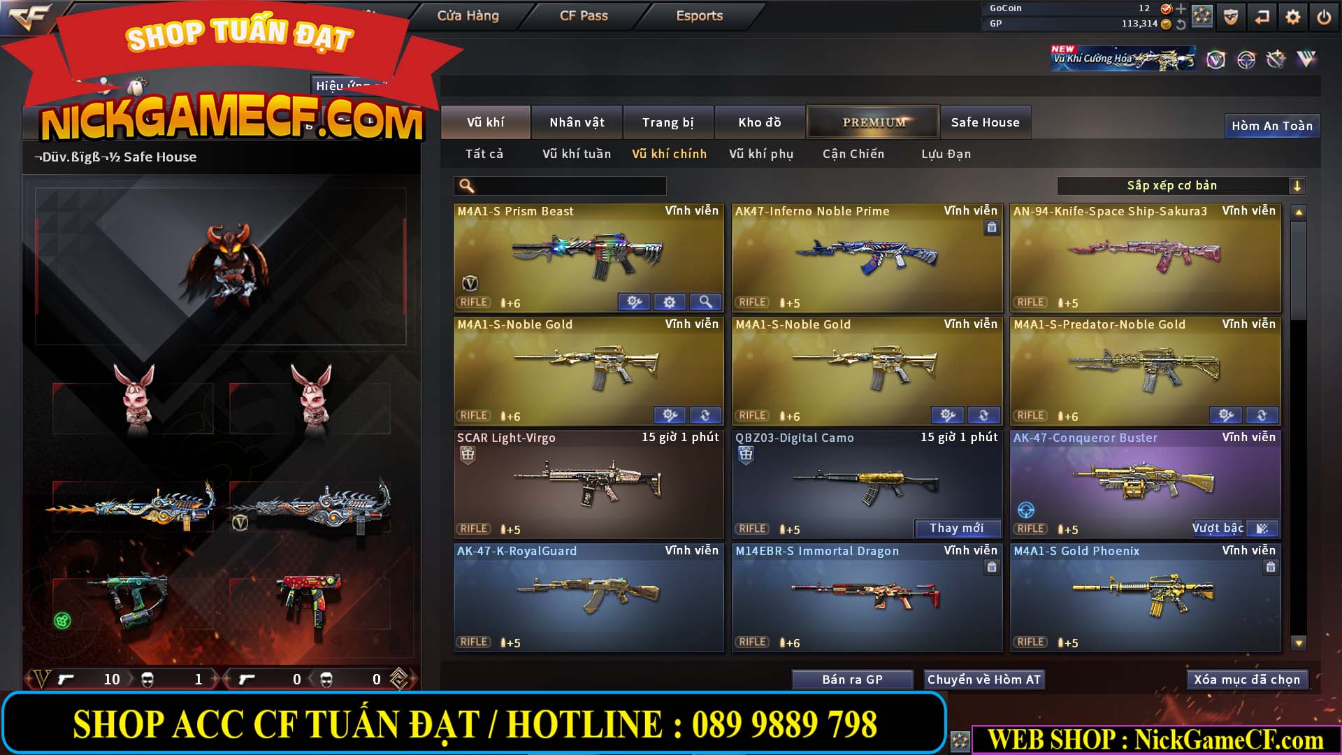 MÃ CF15237 - GIÁ : 2950K - CHIẾN ZOM NHỎ XINH - VIP4