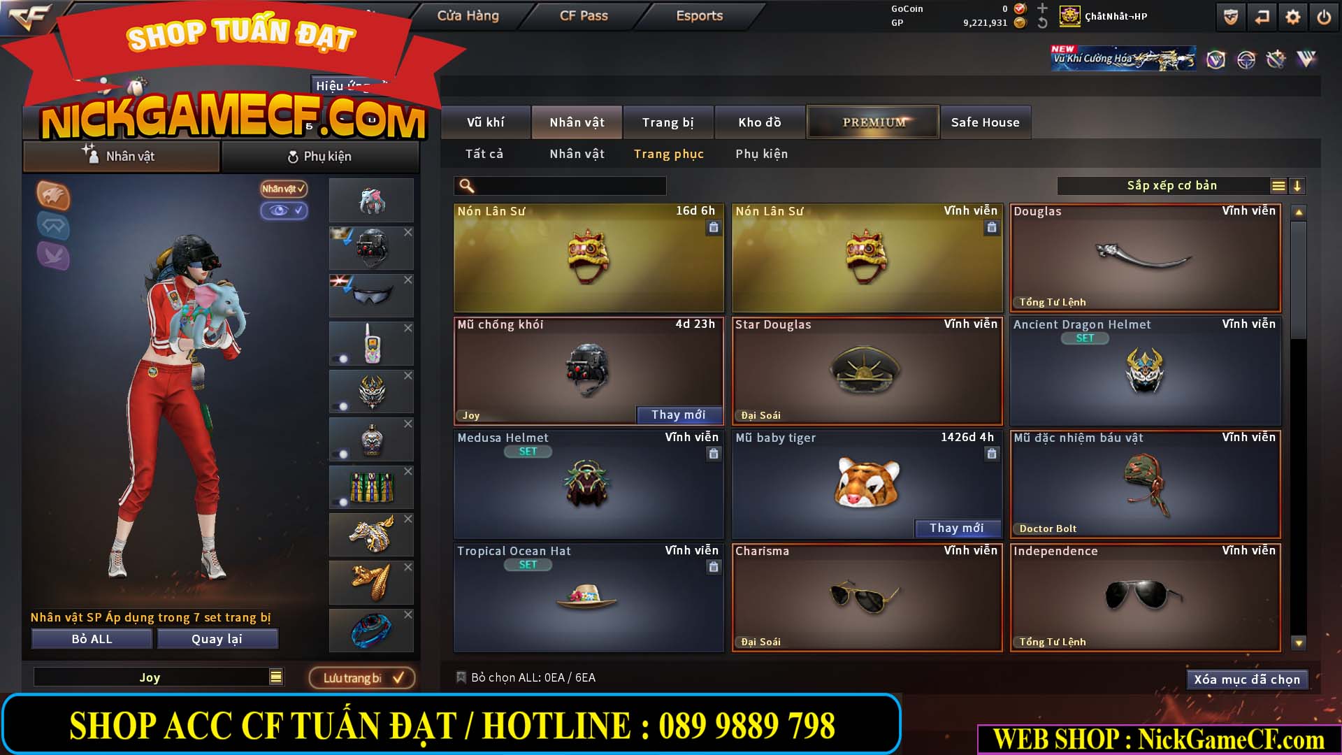 MÃ CF15238 - GIÁ : 4M5 - CHIẾN C4 XINH + ZOM THỦ - 32 VIP - VIP5