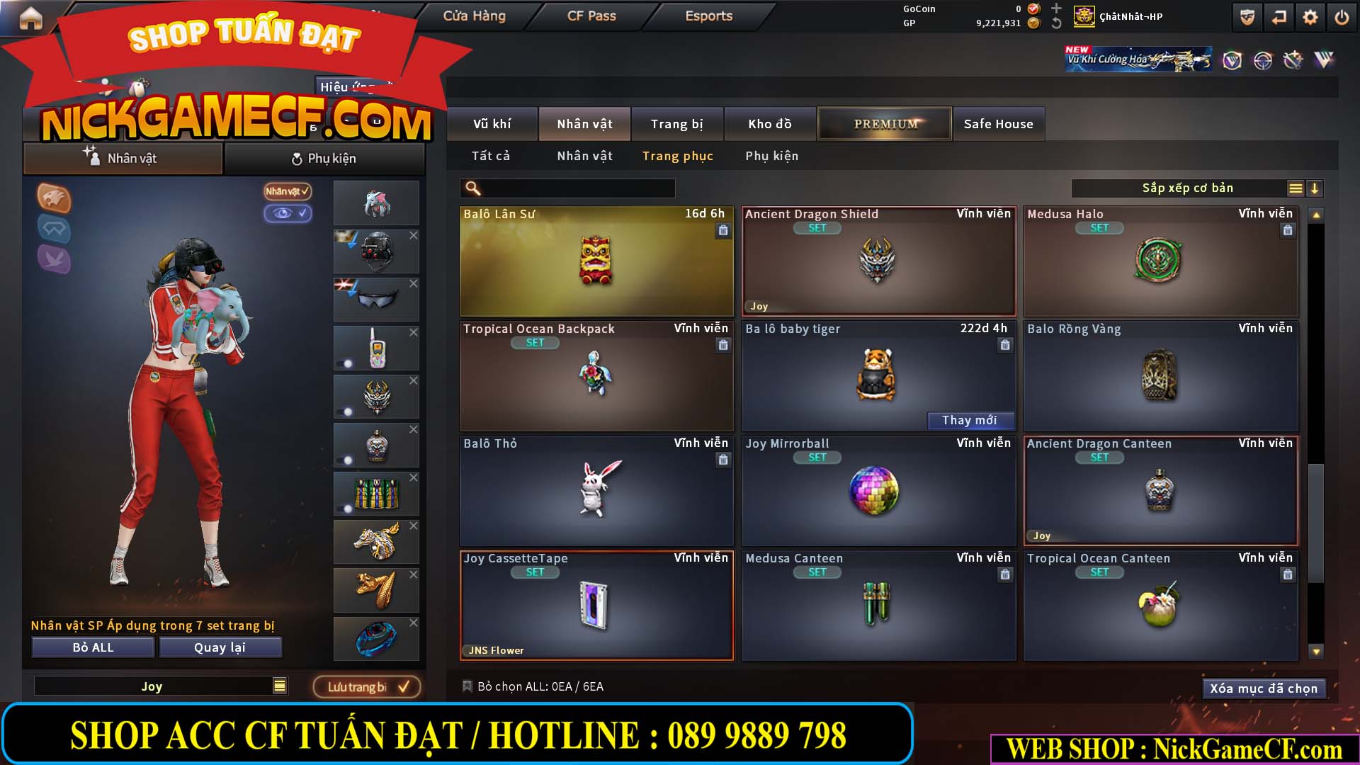 MÃ CF15238 - GIÁ : 4M5 - CHIẾN C4 XINH + ZOM THỦ - 32 VIP - VIP5