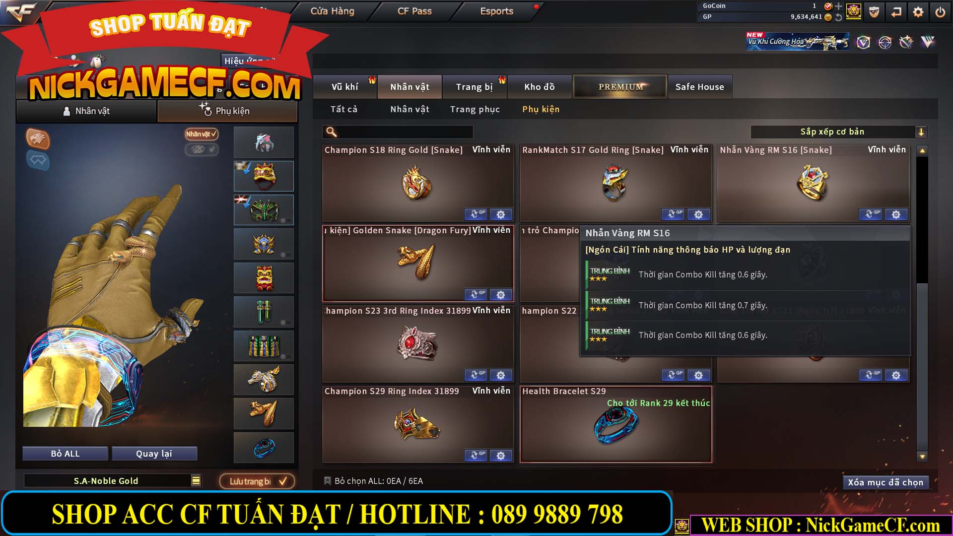 MÃ CF15238 - GIÁ : 4M5 - CHIẾN C4 XINH + ZOM THỦ - 32 VIP - VIP5