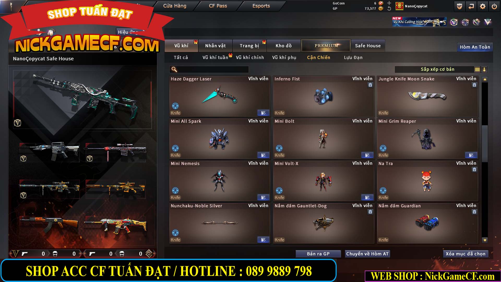 MÃ CF15239 - GIÁ : 2350K - CHIẾN C4 - ZOM NHẸ - 15 VIP - VIP4