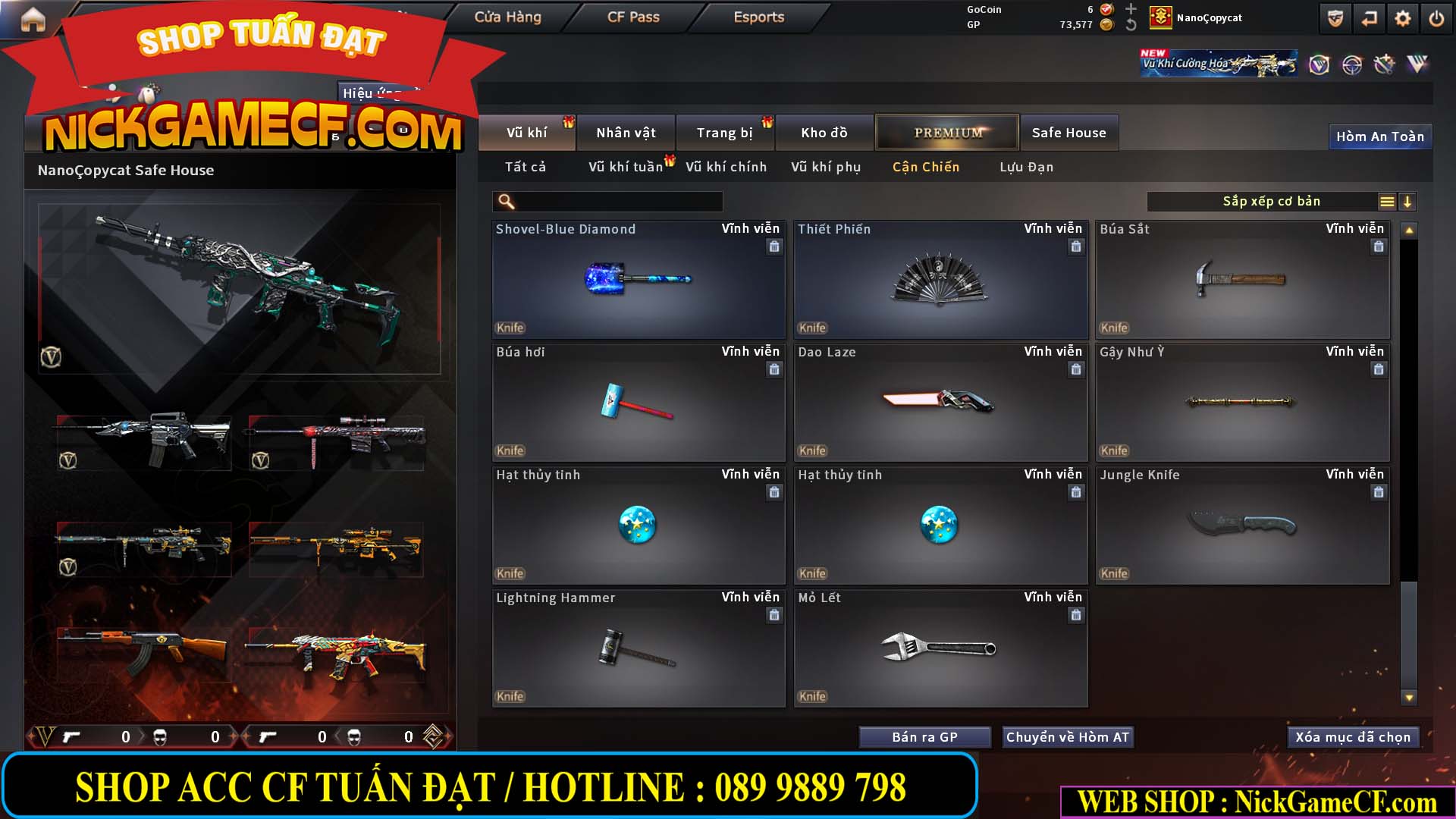 MÃ CF15239 - GIÁ : 2350K - CHIẾN C4 - ZOM NHẸ - 15 VIP - VIP4