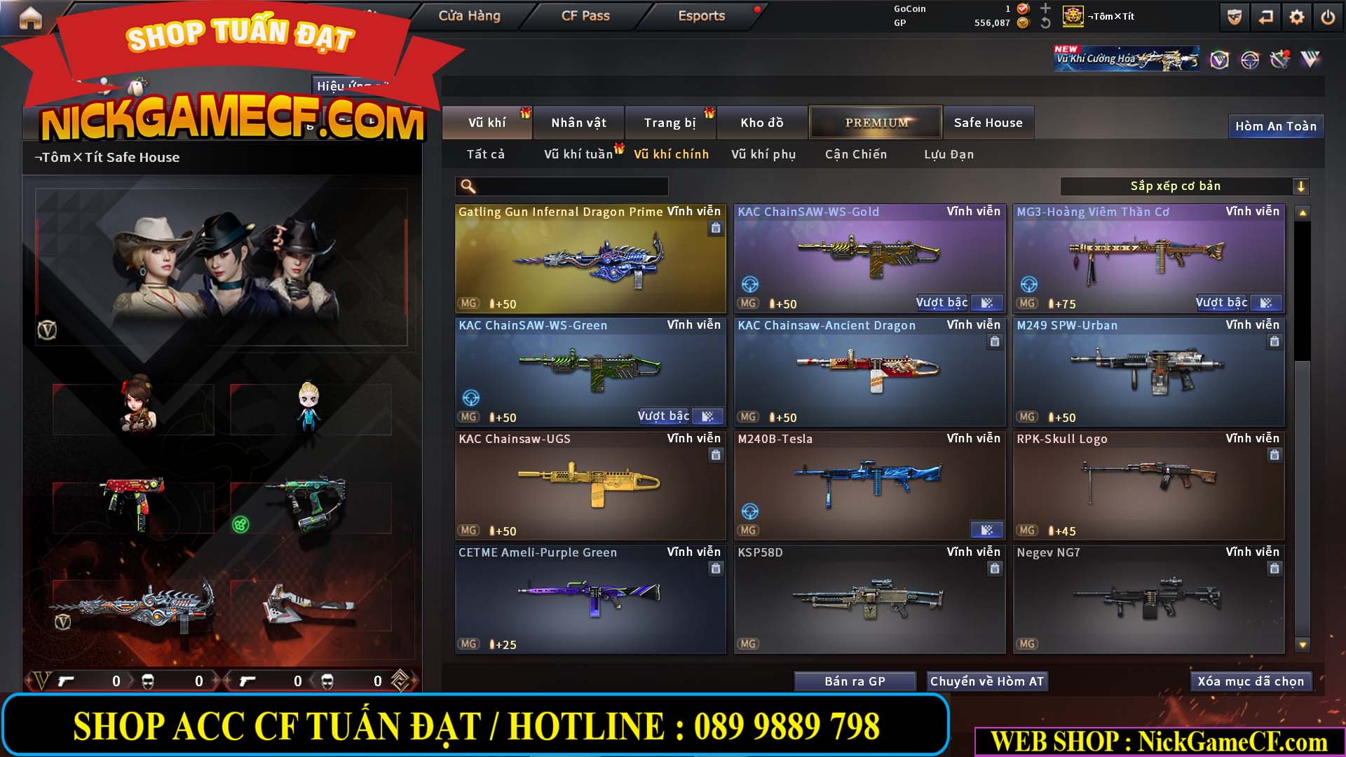 MÃ CF15246 - GIÁ : 5850K - FULL ZOM - 26 VIP - VIP6