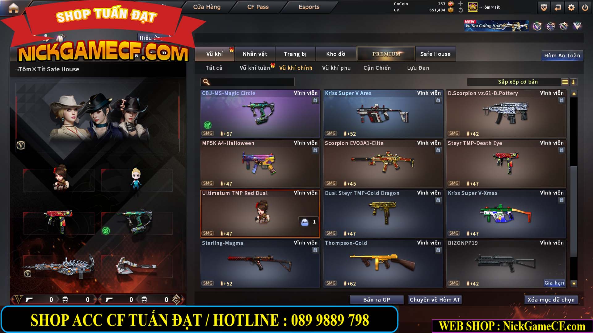 MÃ CF15246 - GIÁ : 5850K - FULL ZOM - 26 VIP - VIP6