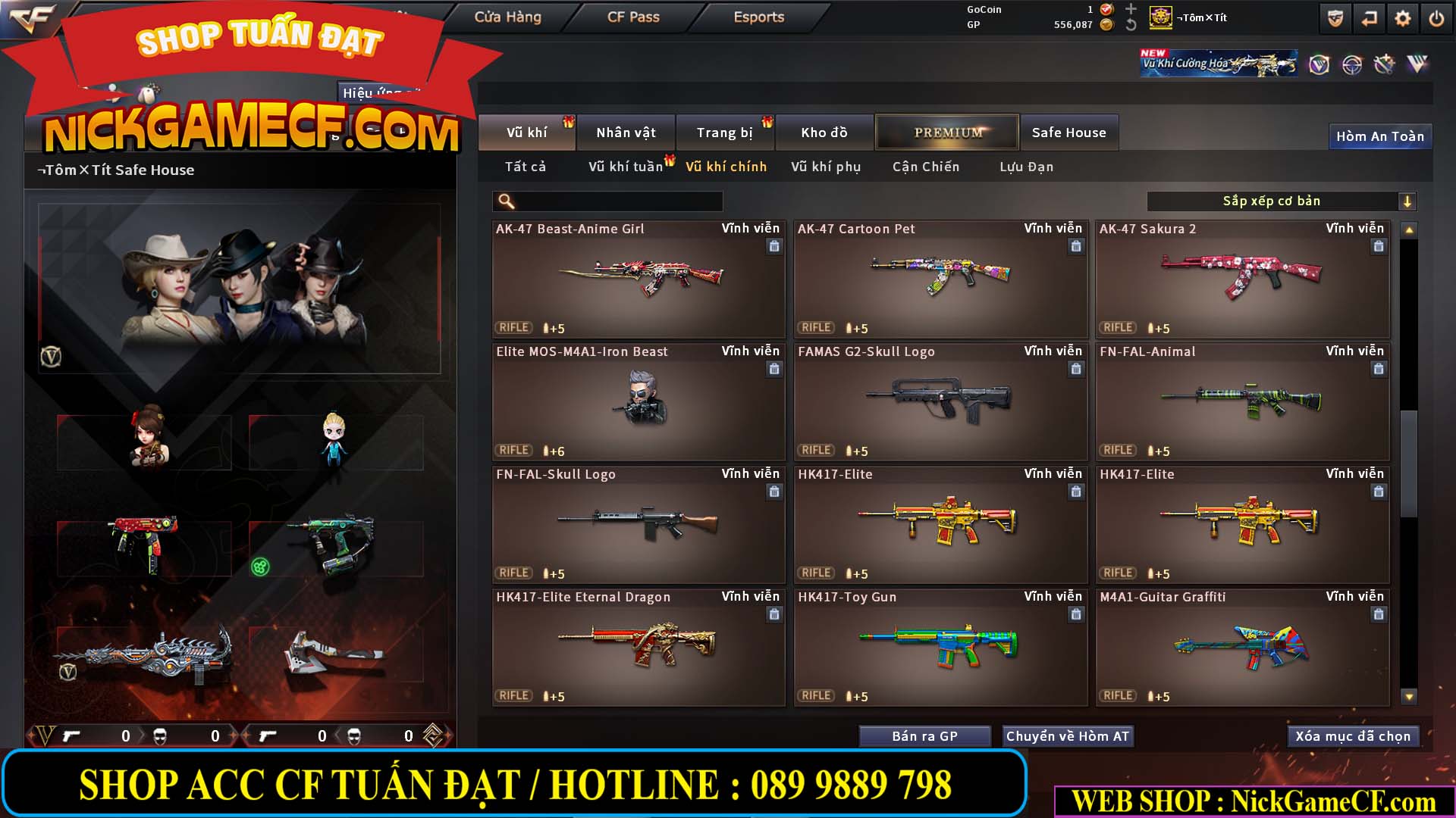 MÃ CF15246 - GIÁ : 5850K - FULL ZOM - 26 VIP - VIP6