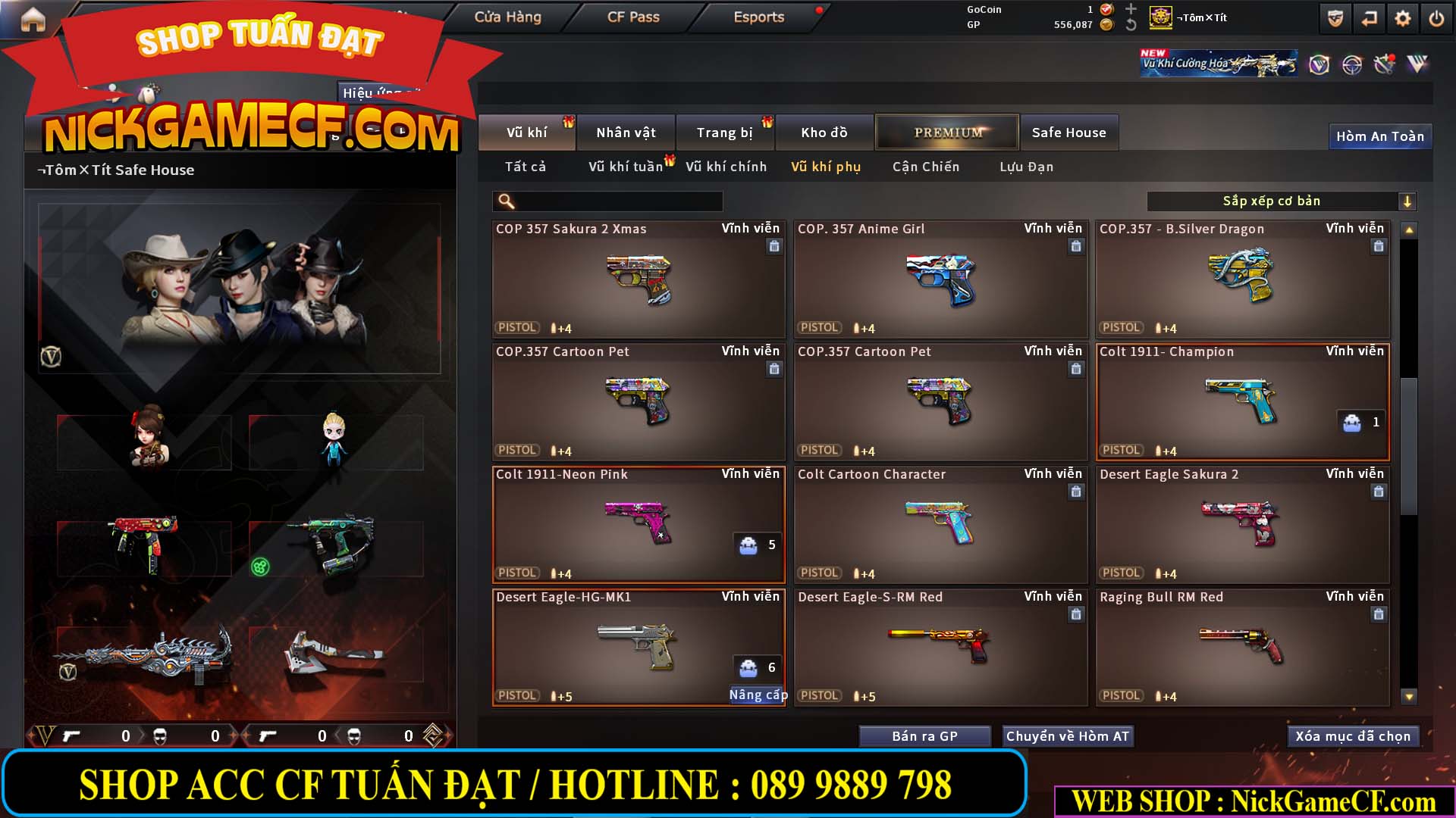 MÃ CF15246 - GIÁ : 5850K - FULL ZOM - 26 VIP - VIP6